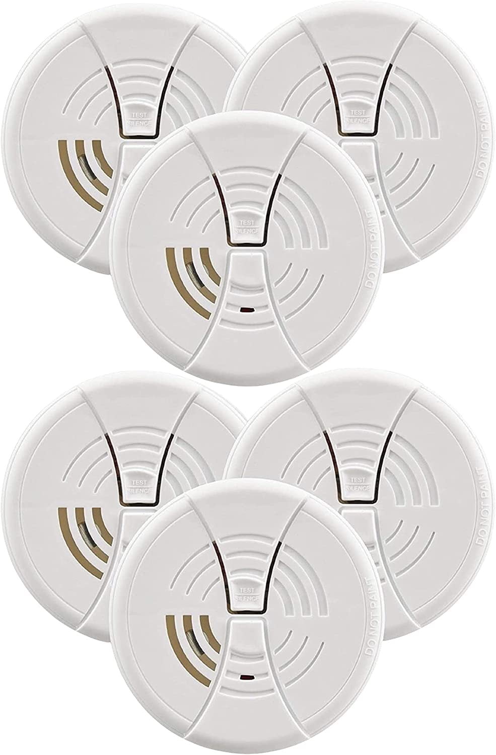 First Alert FG200B Family Gard Basics Smoke Alarm 6Pack Battery