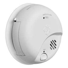 First Alert SMICO100-AC Interconnect Hardwire 2-in-1 Smoke and CO Alarm with Battery Backup, Ionization