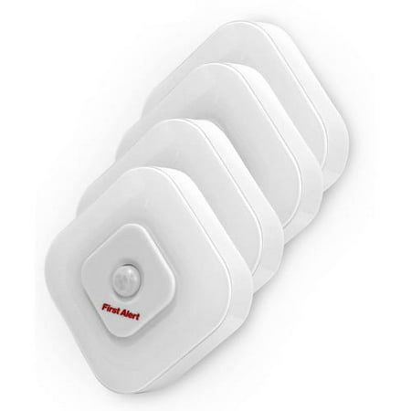 First Alert - Indoor Motion Sensor LED Lights - 4 Pack
