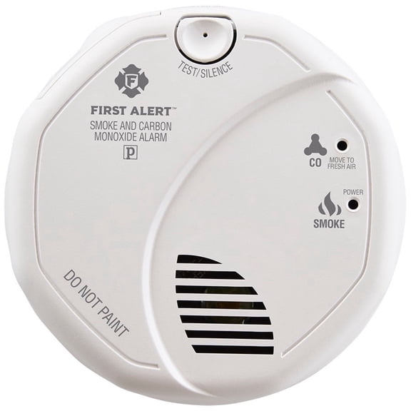 First Alert BRK SC7010B Hardwired Smoke and Carbon Monoxide (CO) Detector with Battery Backup