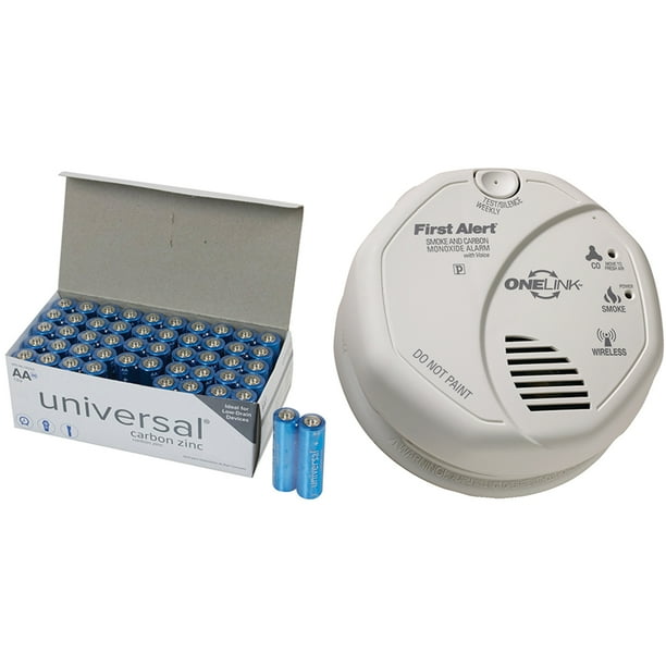 First Alert SCO501CN3ST ONELINK BatteryOperated Combination Smoke