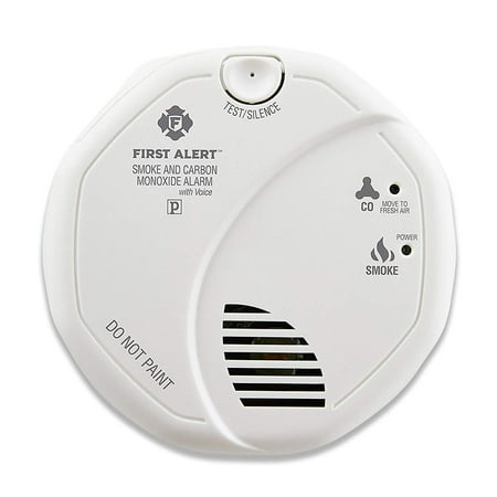 First Alert sco7cn, White, Battery, Dual Sensor Carbon Monoxide & Smoke Combination Alarm
