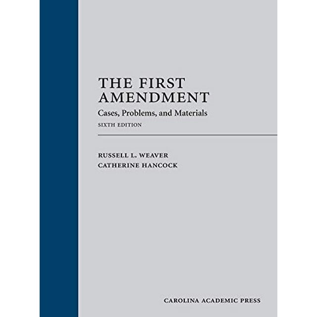PreOwned The First Amendment Cases, Problems, and Materials