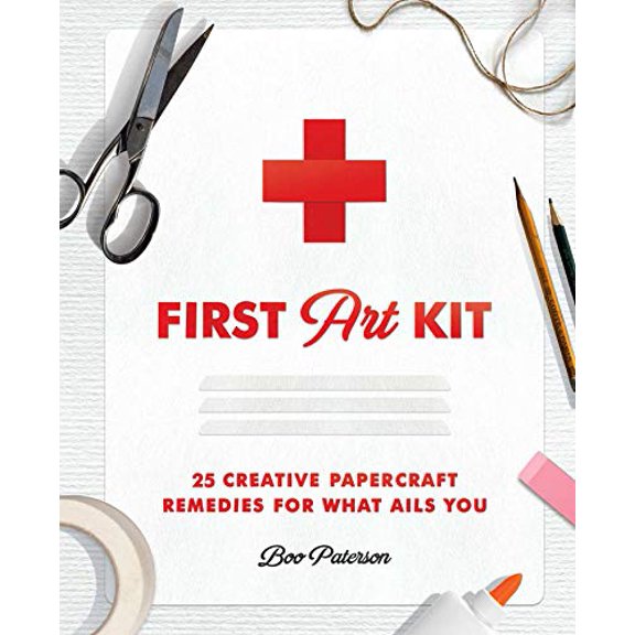 Pre-Owned First Art Kit: 25 Creative Papercraft Remedies for What Ails You (Hardcover) 1982152729 9781982152727