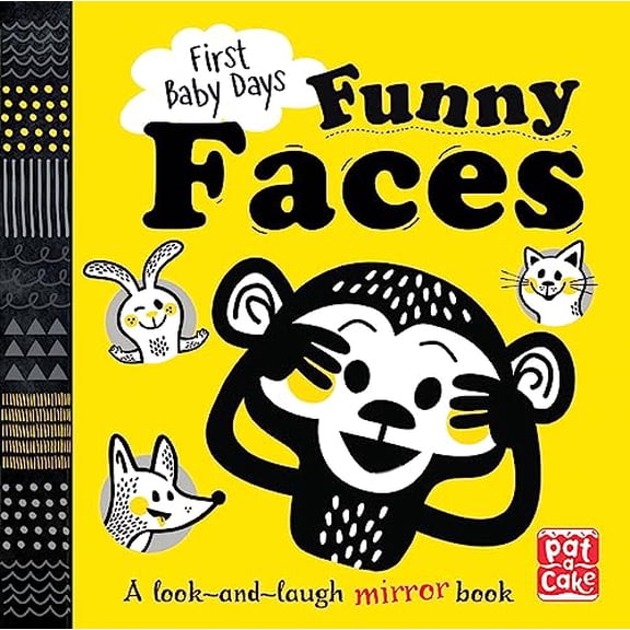 Pre-Owned Funny Faces : A Look-and-Laugh Mirror Book (Board Book) 9781526380005