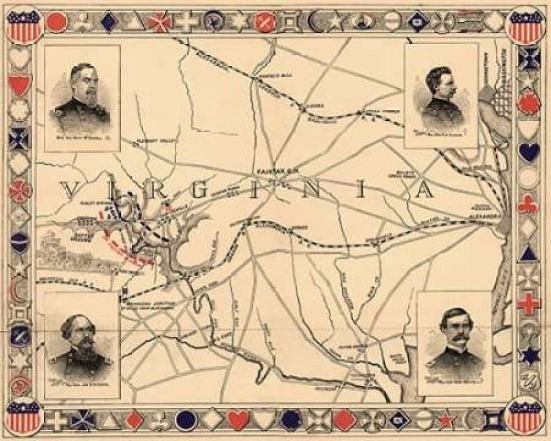First Battle of Bull Run - Manassas Canvas Art - Unknown (24 x 30)
