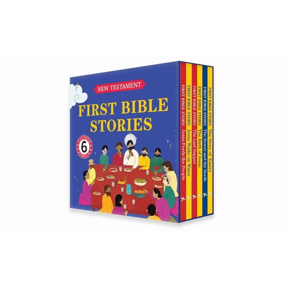 First Bible Stories (Old Testament) (6 Books Box Set): An Illustrated Board Book Boxset Consisting Bible Story Books for, (Board Book)