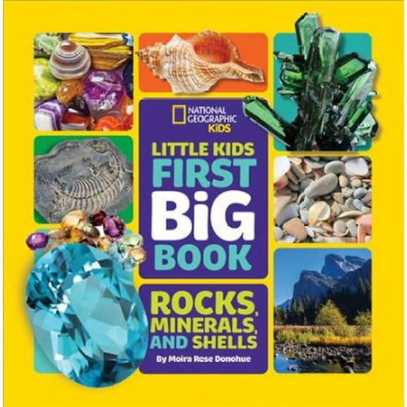 Pre-Owned National Geographic Little Kids First Big Book of Rocks, Minerals & Shells (Hardcover) 1426372221 9781426372223