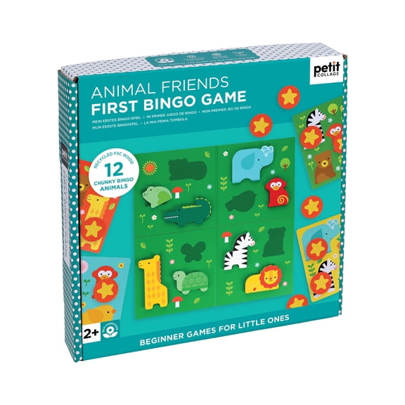 First Bingo Game : Animal Friends
