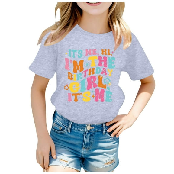 First Birthday Outfit Boy 1 Year Toddler Baby Girls T-Shirt in My Toddler Era Short Sleeve Concert Letter Print Retro Tops 1st Birthday