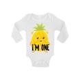 thumbnail image 1 of First Birthday Party Pineapple 1 Year Old Girl Boy Baby Bodysuits Long Sleeve Pineapple I'm One Outfits My First Birthday Gifts Baby Gifts First Birthday Gifts for Birthday Boy Birthday Girl, 1 of 4