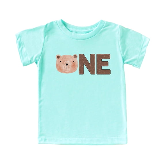 First Birthday Shirt for Boys 1st Birthday Bear Themed Tee for Kids Chill Shirt 18 Months