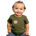 thumbnail image 1 of First Birthday Shirt for Boys 1st Birthday Bear Themed Tee for Kids Military Green Shirt 12 Months, 1 of 4