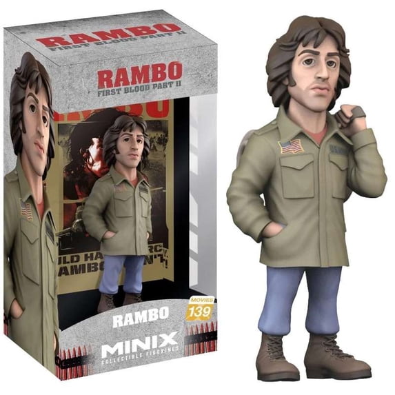 First Blood Rambo Vinyl Figure (Jacket)