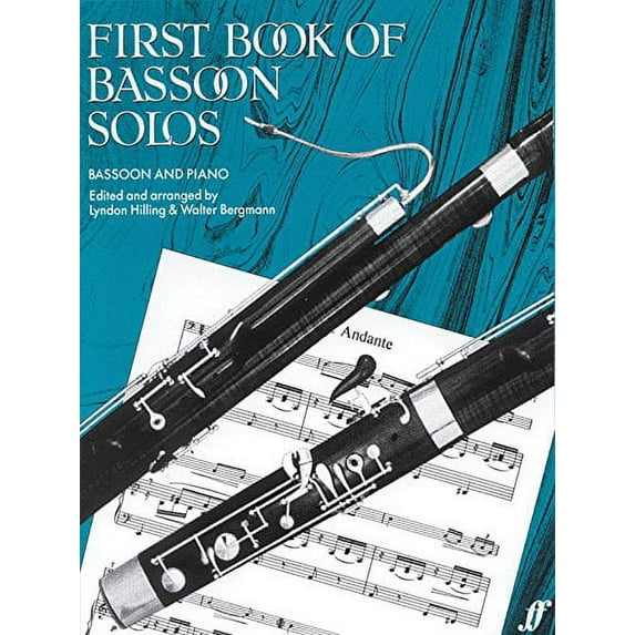 First Book Of Bassoon Solos (Paperback) by Walter Bergmann, Lyndon Hilling