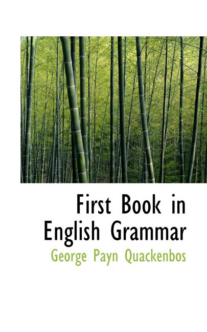 First Book in English Grammar Paperback
