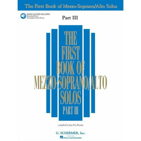 First Book of Solos: First Book of Mezzo-Soprano Solos - Pa