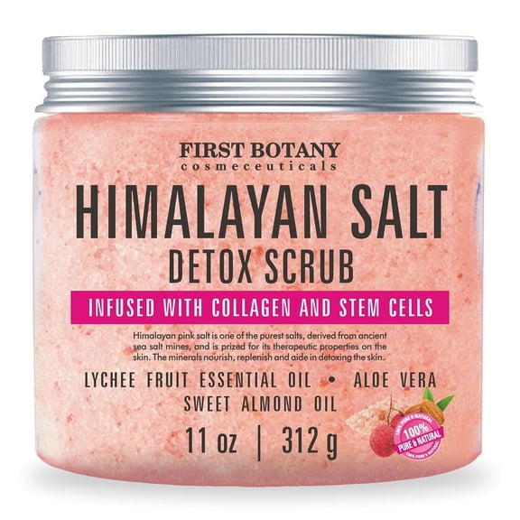 First Botany Himalayan Salt Detox Scrub 11oz