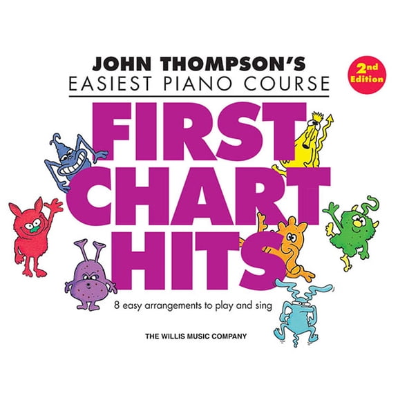 First Chart Hits: John Thompson's Easiest Piano Course Later Elementary Level, (Paperback)