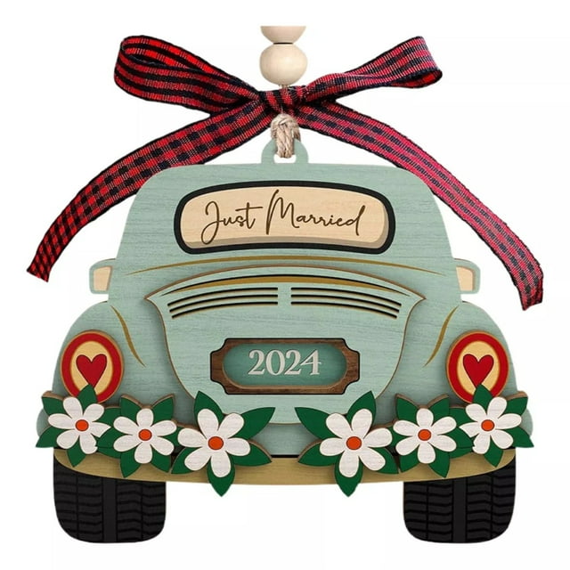 First Christmas Married Ornament 2024, Our First Christmas As Mr And