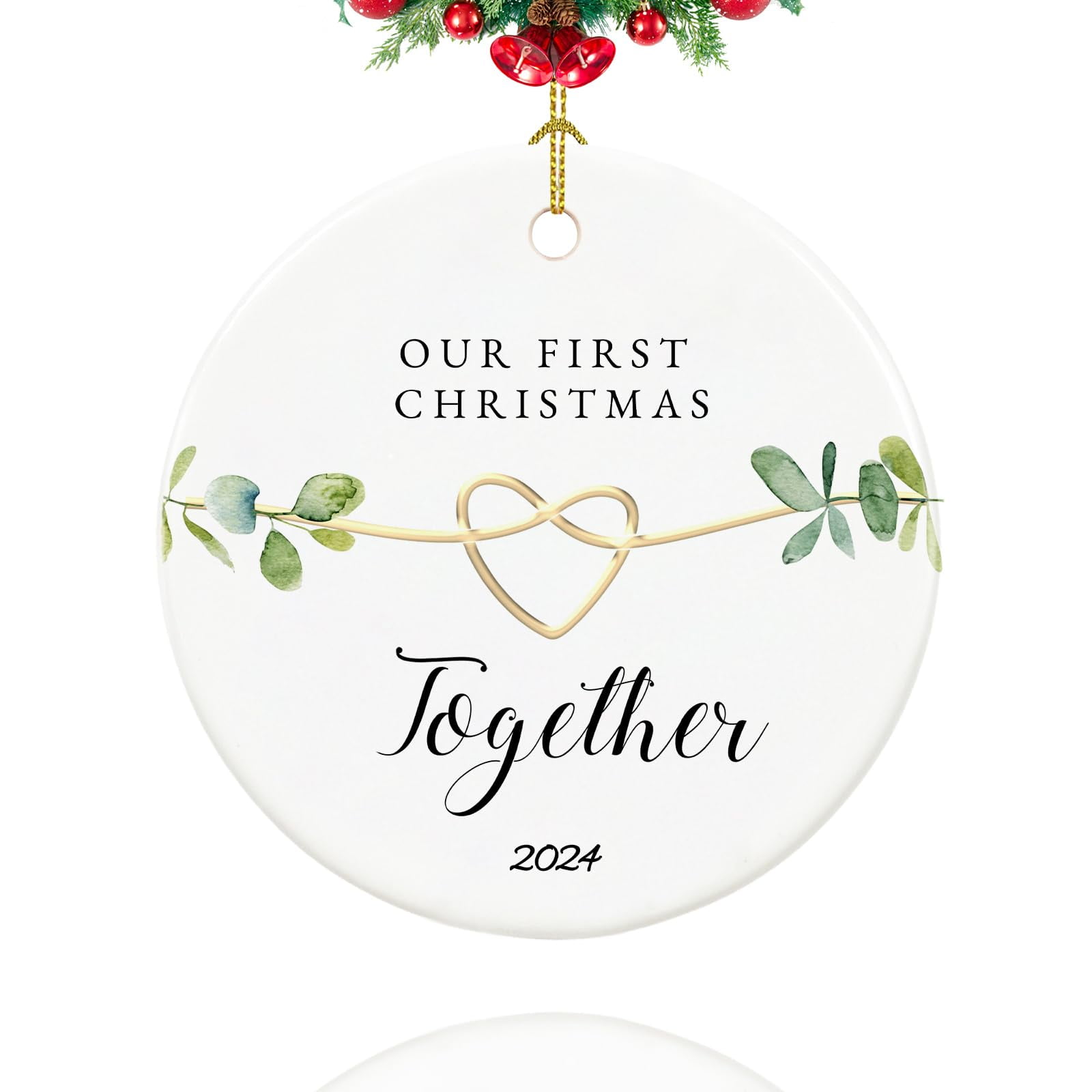 First Christmas Together Ornament TSF6 2024, Our First Christmas