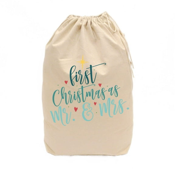 First Christmas as Mr. & Mrs. Santa Sack