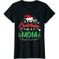 thumbnail image 1 of First Christmas as a Mom New Mommy 1st Christmas T-Shirt, 1 of 3