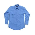 thumbnail image 1 of First Class 100% Polyester Long Sleeve Uniform Shirt - Light Blue - L, 1 of 10
