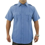 First Class 100% Polyester Short Sleeve Uniform Shirt