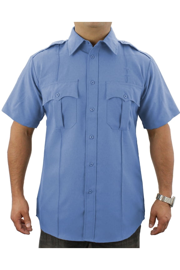 100% Polyester Short Sleeve Uniform Shirt