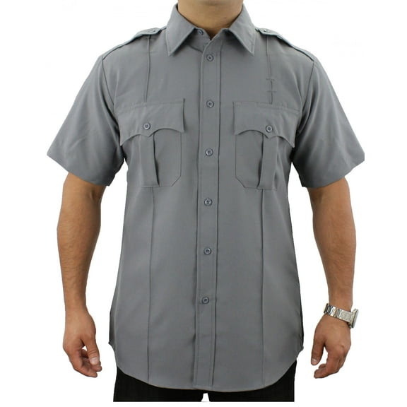 First Class 100% Polyester Short Sleeve Uniform Shirt