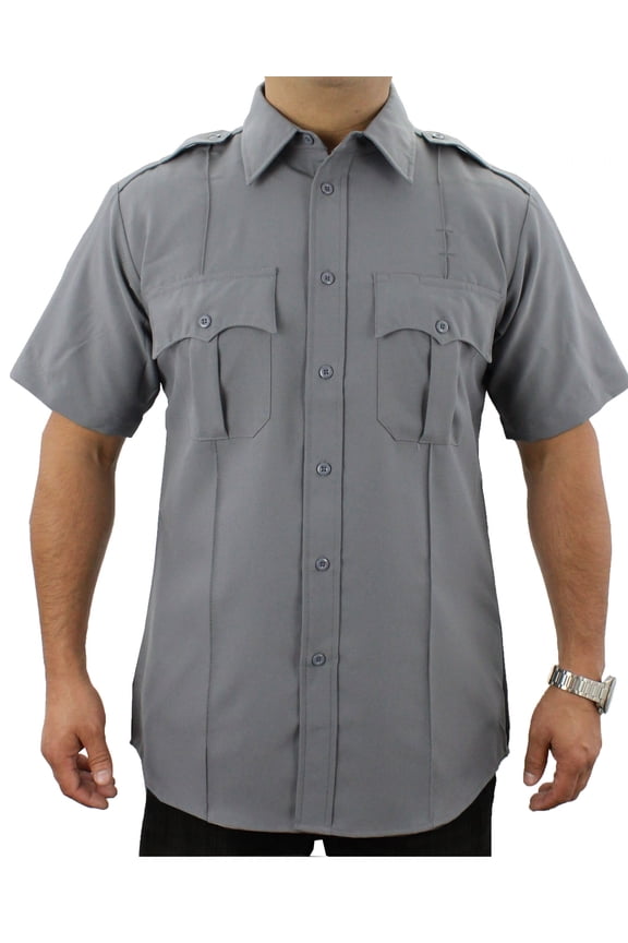 100% Polyester Short Sleeve Uniform Shirt