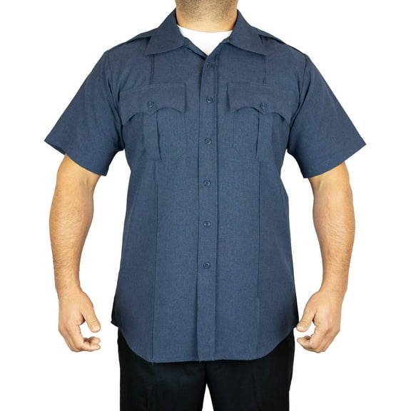 First Class 100% Polyester Short Sleeve Uniform Shirt