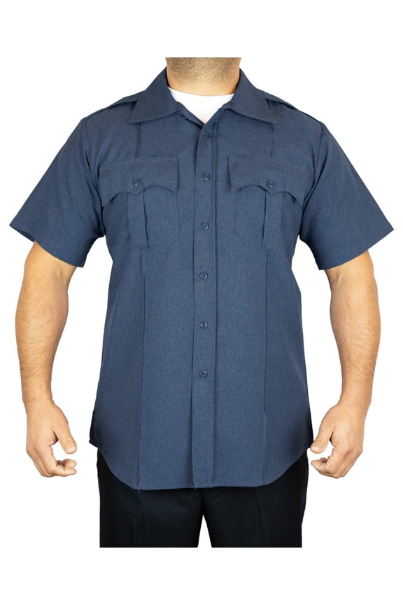 First Class 100% Polyester Short Sleeve Uniform Shirt