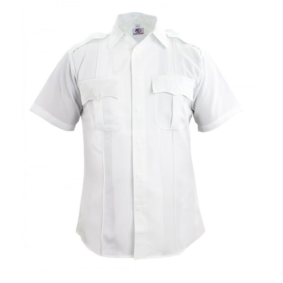 First Class 100% Polyester Short Sleeve Uniform Shirt
