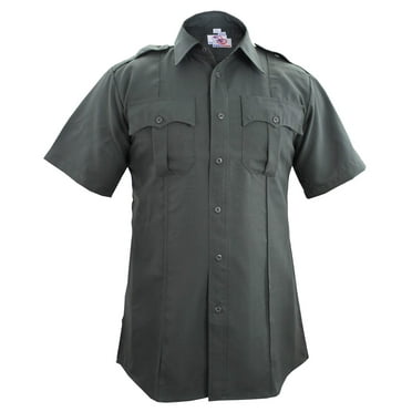 First Class 100% Polyester Short Sleeve Uniform Shirt