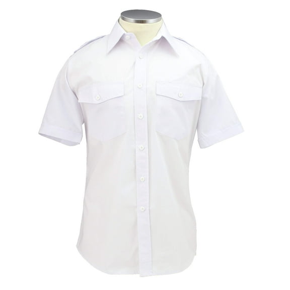 First Class EMT White Shirts - Short Sleeve - L