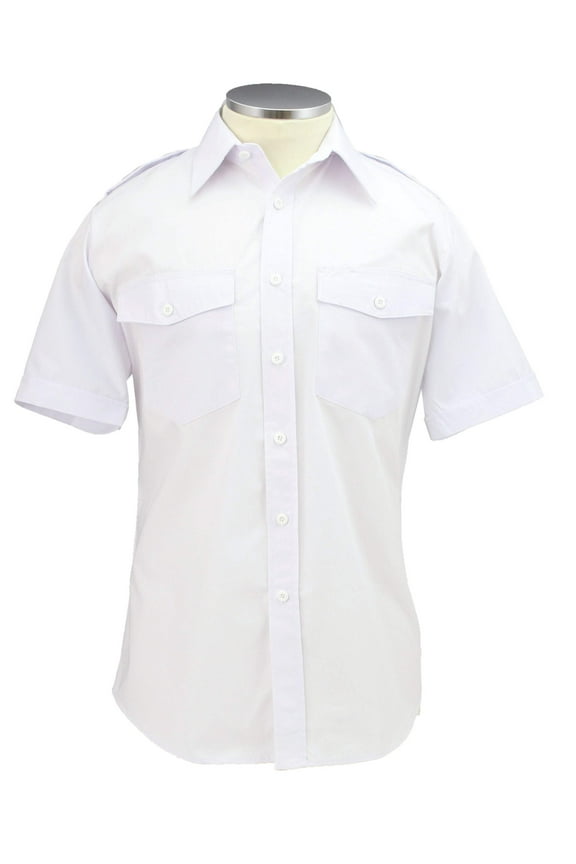 First Class EMT White Shirts - Short Sleeve - L