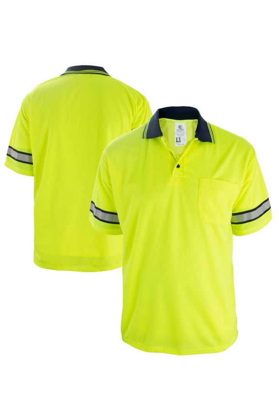 First Class High Visibility Polo Shirt - S