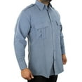 thumbnail image 1 of First Class Long Sleeve Poly/Rayon Uniform Shirt - White - M, 1 of 5