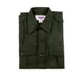 thumbnail image 1 of First Class Poly Rayon Uniform Short Sleeve Shirt - Border Green - 4XL, 1 of 10