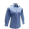 thumbnail image 1 of First Class Polycotton Long Sleeve Uniform Shirt - Light Blue - 4XL, 1 of 1