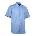 thumbnail image 1 of First Class Polycotton Short Sleeve Uniform Shirt - Light Blue - 5XL, 1 of 11