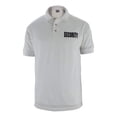 thumbnail image 1 of First Class Polycotton Utility Security Polo Shirts - White with Black ID - L, 1 of 11