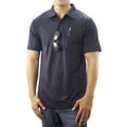 thumbnail image 1 of First Class Pro-Dry Polo Shirt with One Pocket - Navy Blue - XL, 1 of 6