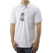 First Class Pro-Dry Polo Shirt with One Pocket - White - Small