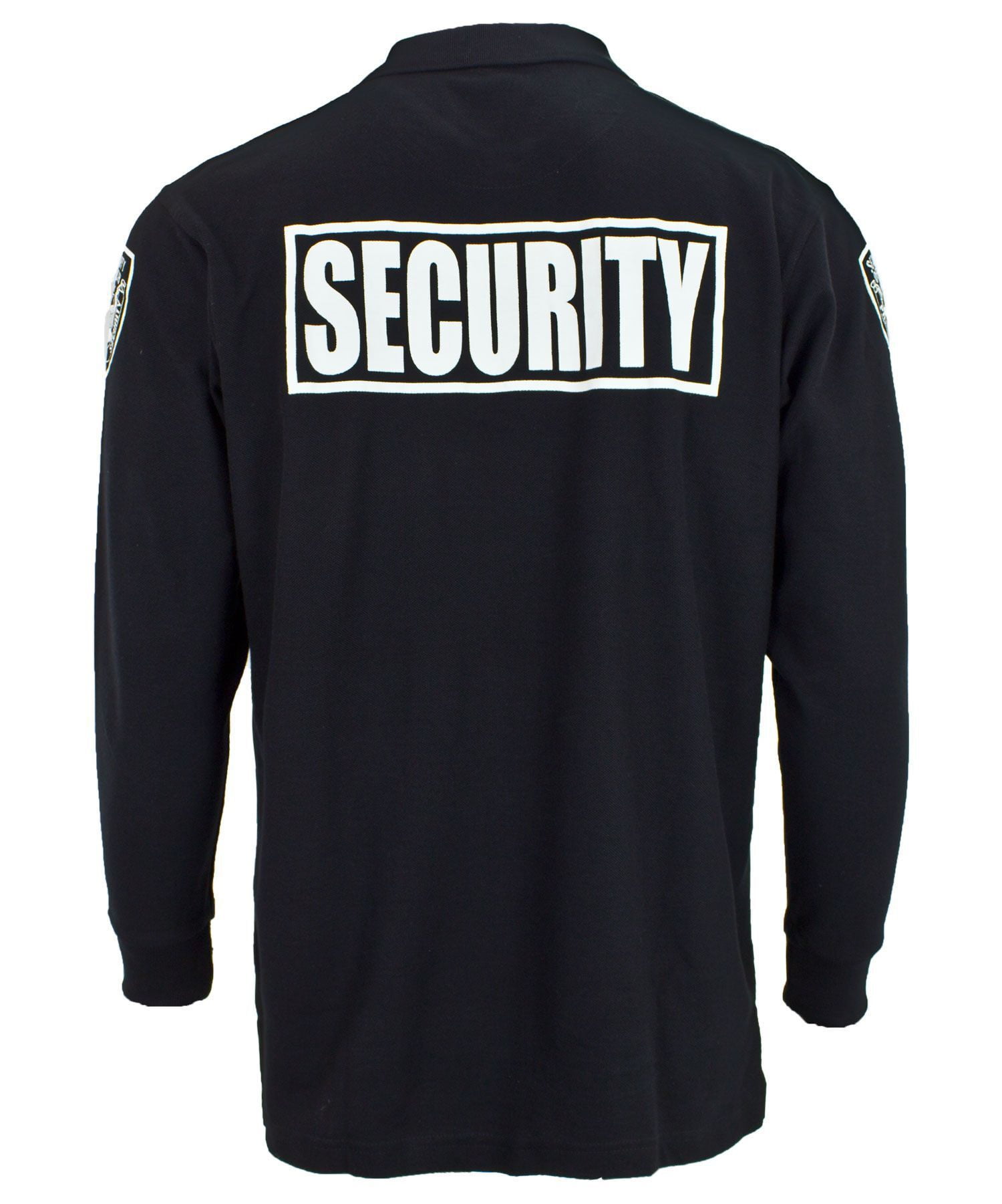 First Class Security Long Sleeve Polo Shirts - Walmart