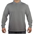 thumbnail image 1 of First Class Tactical Performance Long Sleeve Polo Shirt - Light Gray - XL, 1 of 10
