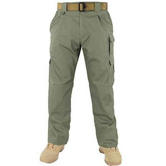First Class Tactical Training Trousers 65% Polyester 35% Rip Stop cotton-Od Green-34"