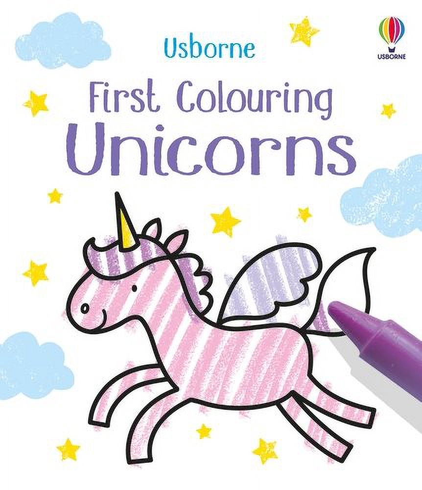 First Colouring Unicorns (Little First Colouring): 1 - Matthew Oldham ...